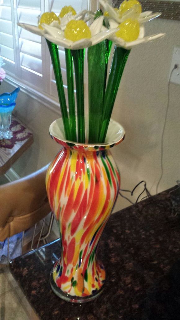 Vase with flowers