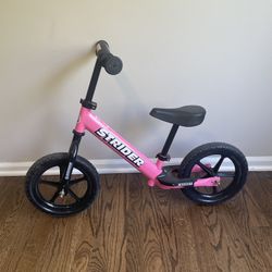 Strider Sport 12” Balance Bike - Pink 
