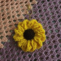 Larger Flower Keychain