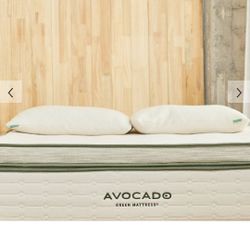 Avocado Green Pillow Top With Adjustable Eco Base