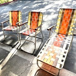 Very Cool Vintage Lawn Chairs