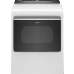 Brand New Whirlpool 7.4-cu ft Smart Capable Vented Energy Star Gas Dryer with Steam Cycles - White