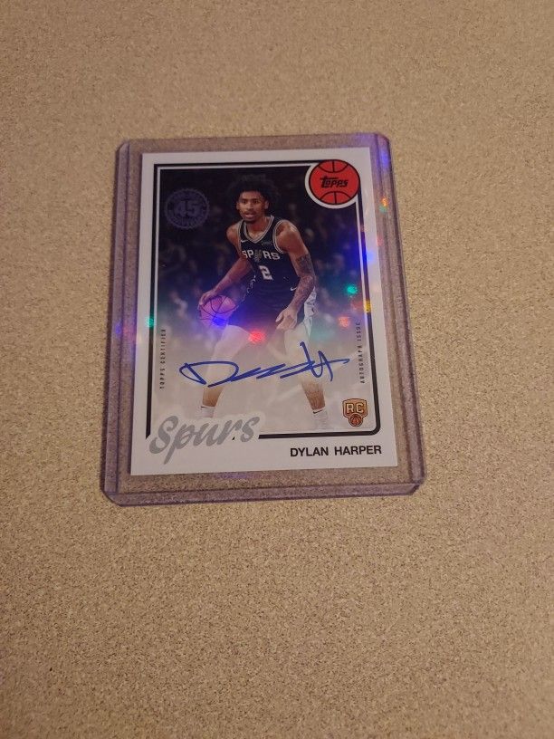 2025 Topps 45th Anniversary Rookie Auto Dylan Harper