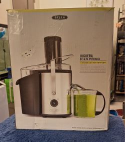 Bella  High Power Juice Extractor  1000W Centrifugal Juicer - Black/Silver