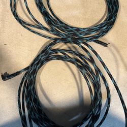 2 X 25’ HDMI Cables With A 90 Degree Adaptor