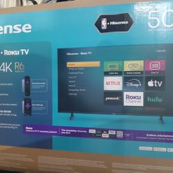 Hisense 50" UHD 4K ROKU TV