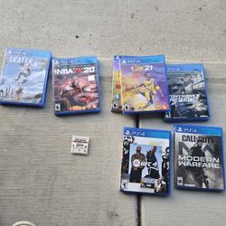 Ps4  Games All For $25