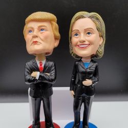 Bubbleheads TRUMP and Clinton