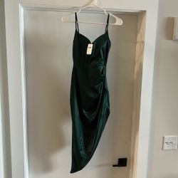 Hunter Green Windsor Dress.  NWT