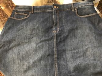 SKORT BLUE JEANS sz 18