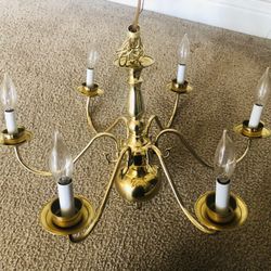 Gold Chandelier