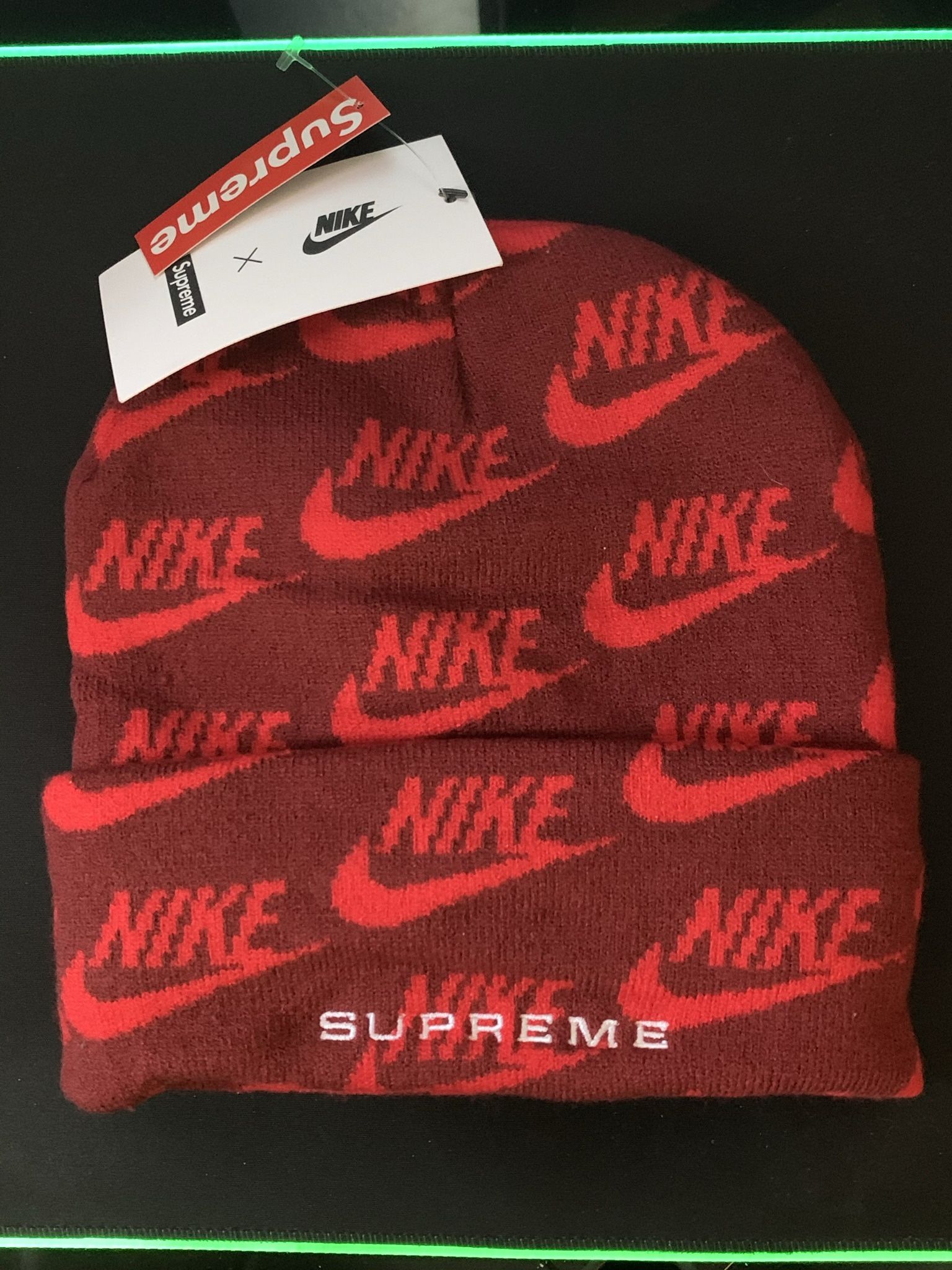 Supreme X Nike Beanie 