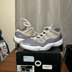 Size 9 - Jordan 11 Low Cool Grey