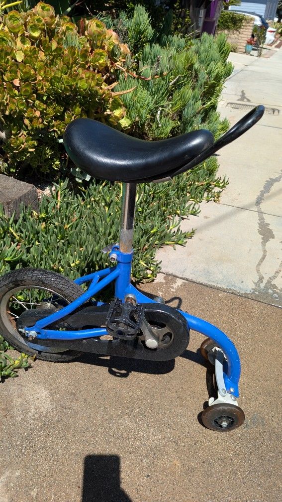 Like Lerun Blue Skate bike Unicycle Trick Bike Bicycle By Zoom Le Run Skatebike