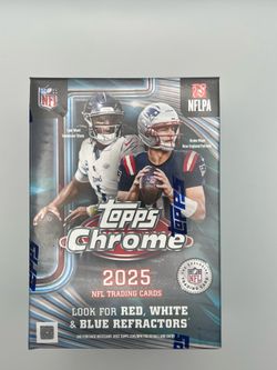2025 Topps Chrome Football - Factory Sealed - Value Box