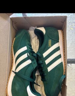 NEW Adidas R71 Original Sneakers Collegiate Green/Cloud White Mens 7.5 Womens 9