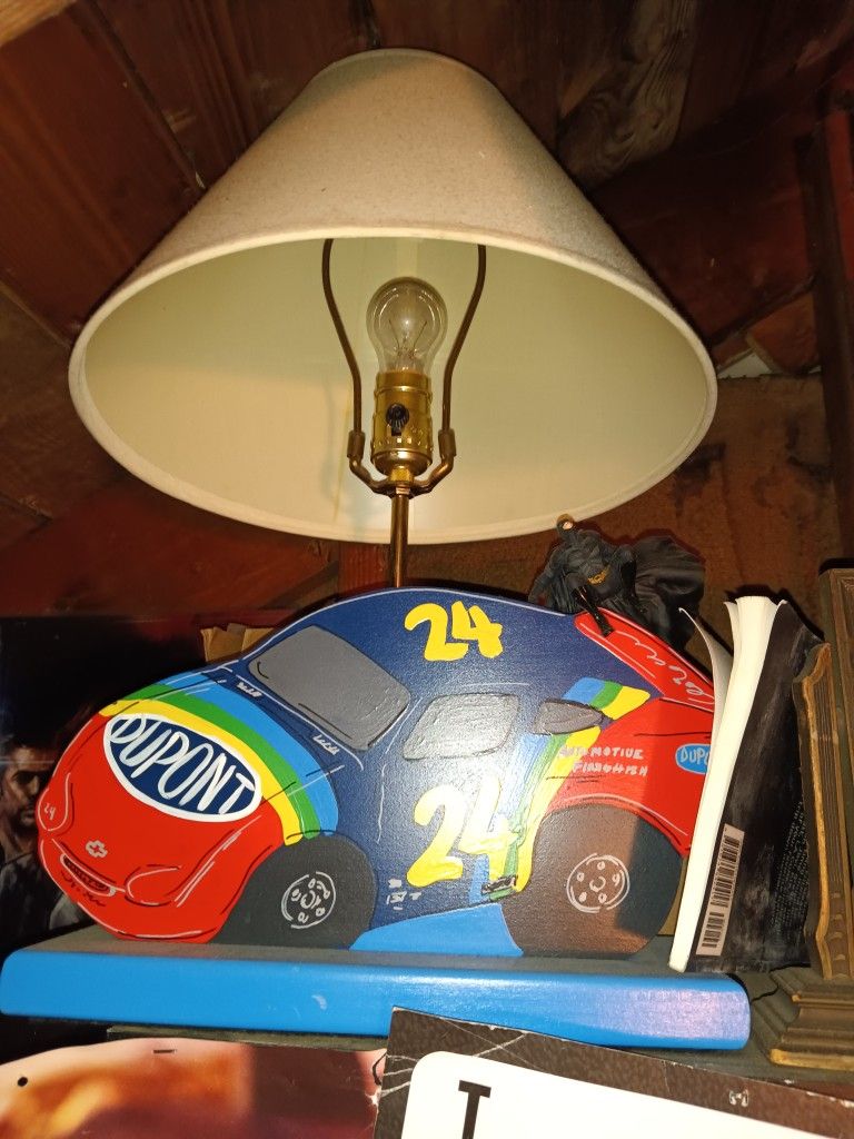Jeff Gordon Nascar Lamp