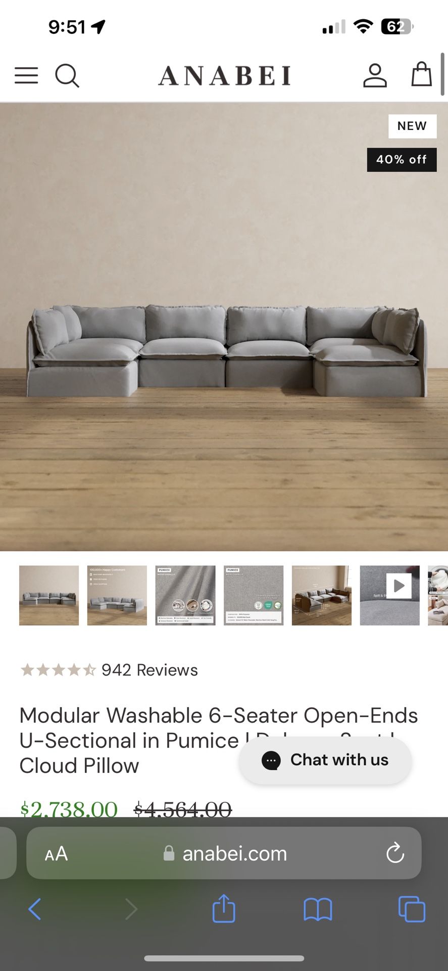 Anabei Sectional Couch