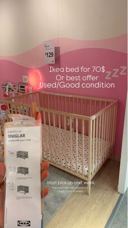 IKEA SNIGLAR Crib