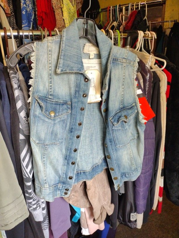 Women's Denim Vest 