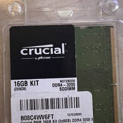Crucial Laptop Ram 16gb Kit 3200 Speed