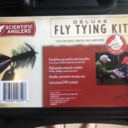 BRAND  NEW - Scientific anglers fly tying kit 