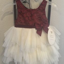 Baby Girl Christmas Dress Size 12 Months 