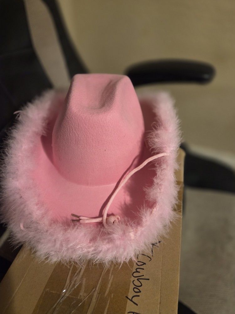 Lot Of 3 Pink Cowgirl Hats