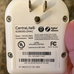 CentraLite (contact info removed)-ZHAC Azela ZIGBEE HA Lamp Module