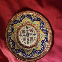 HANDPAINTED SAUCER FROM INDIA!!!