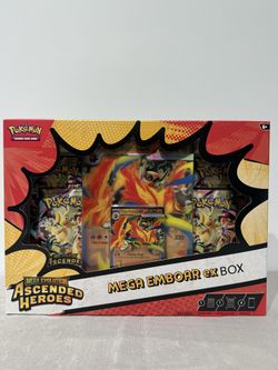 Ascended heroes mega emboar ex box