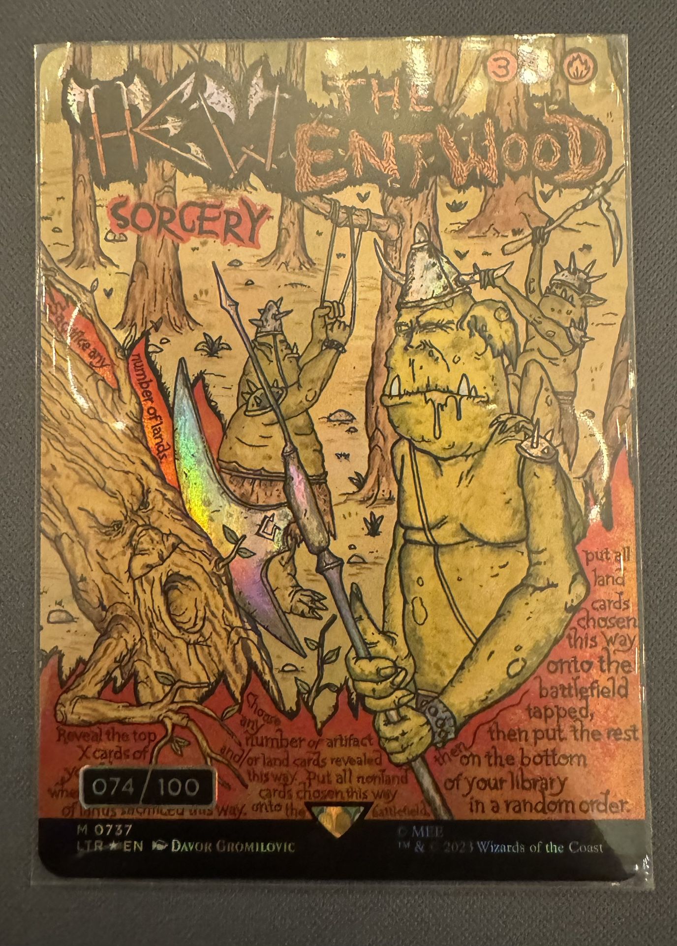 Serialized Hew The Ent Wood