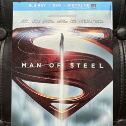 Man of Steel (Blu-Ray + DVD)
