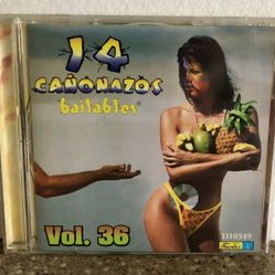 14 Canonazos Bailables Vol. 36 Discos Fuentes 1995 Audio CD