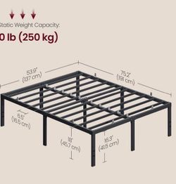 Metal bed frame