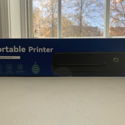 Brand New Portable Thermal Printer – Wireless Mobile Document Printer | No Ink Needed