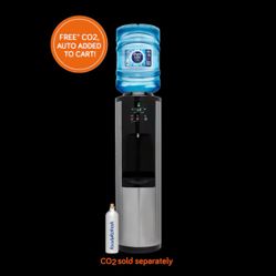 Hot, Cold and SPARKLING Water Dispenser in Stainless Steel The Allure Series™