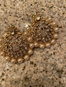 Bollywood jewelry earrings