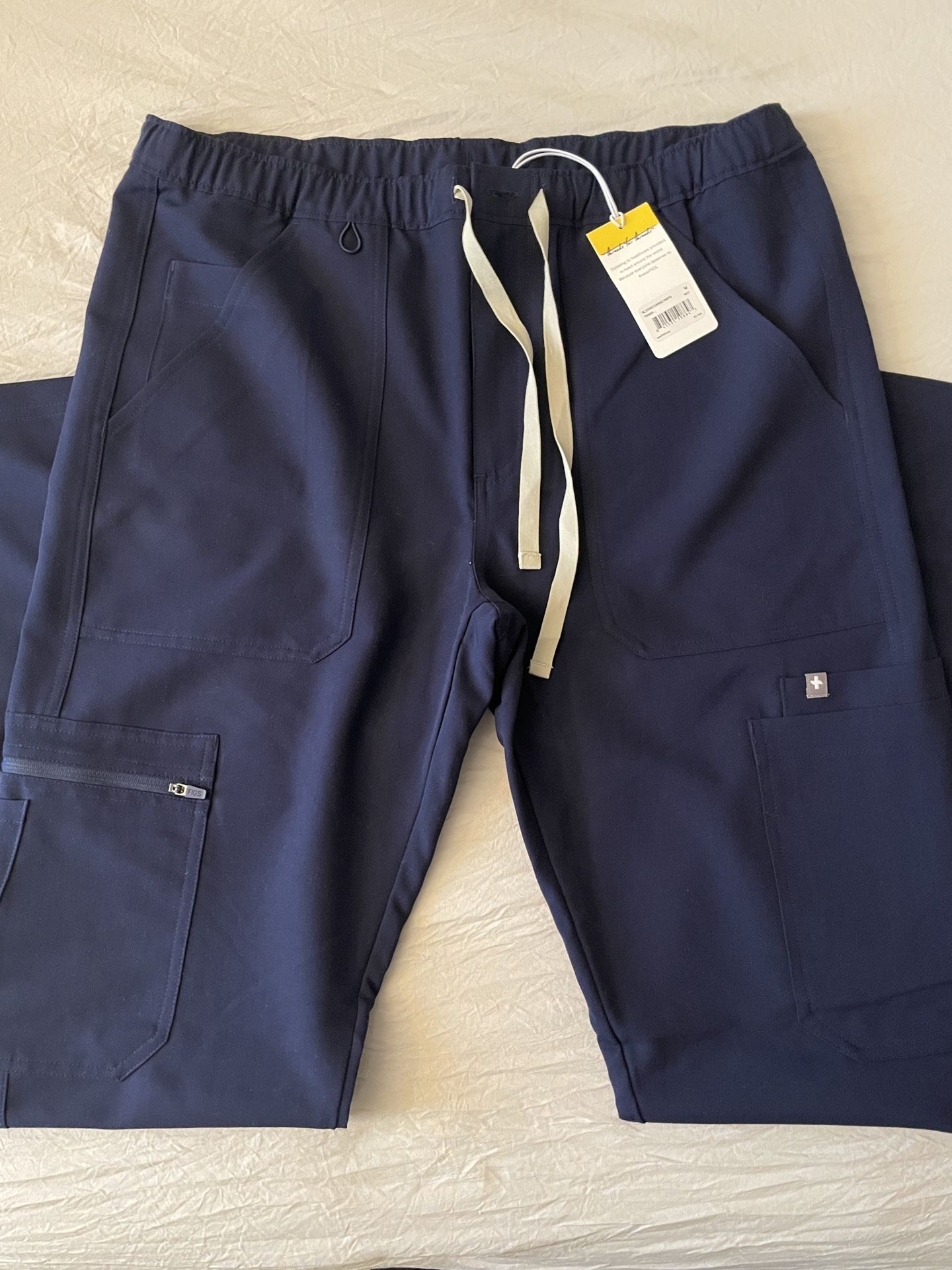 Figs Mens Navy Cairo Cargo Pants Size Medium