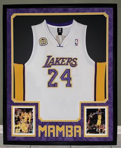 Sports Jersey Framing. Lakers. Dodgers. Memorabilia