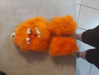 Orange Monster Costume For dog