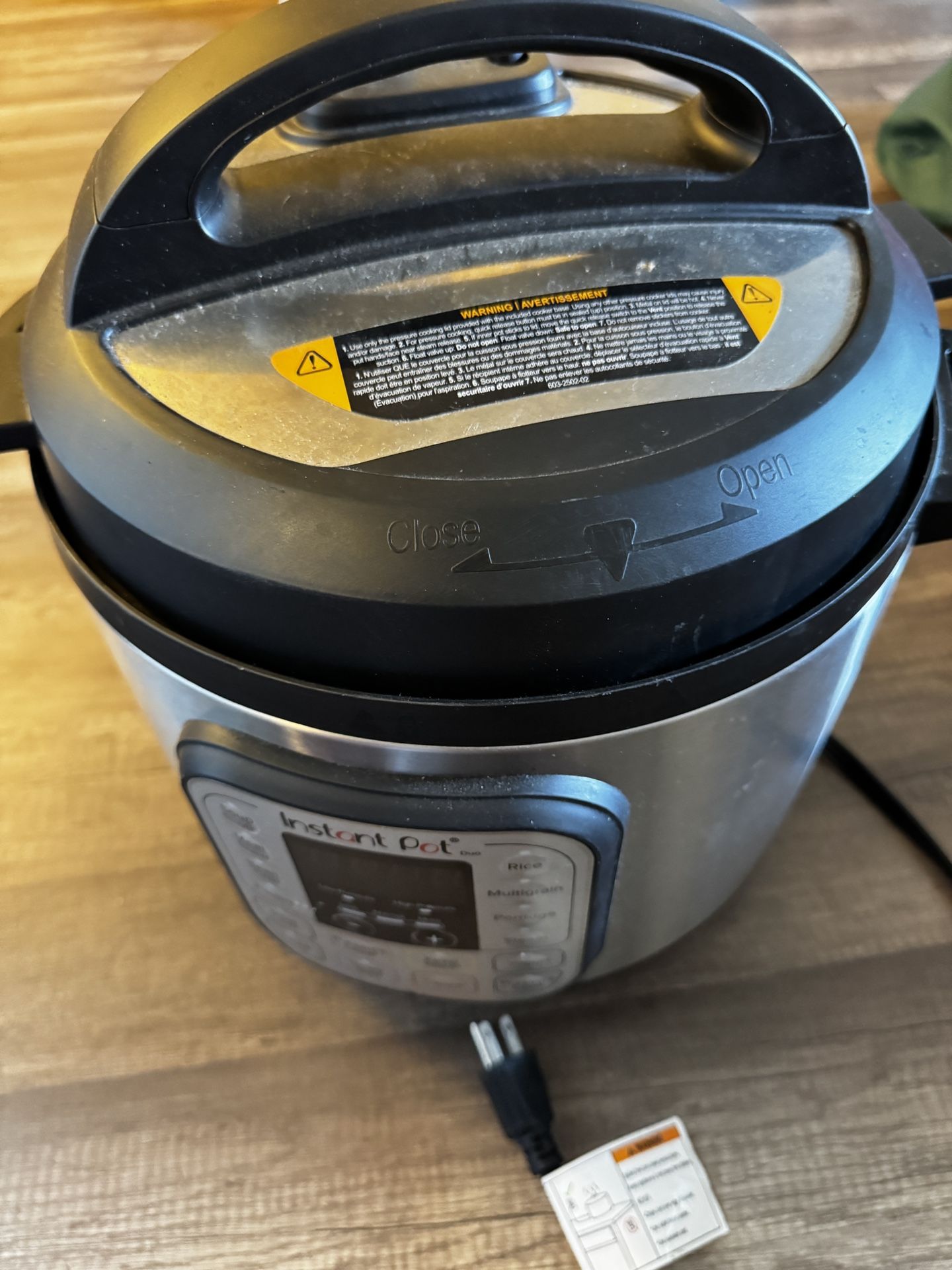 Instant pot 8 Qt