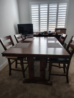 Pub style dining room Table