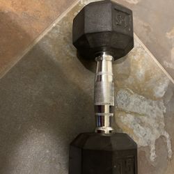 15 Lb Dumbbell 