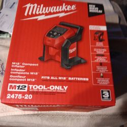 Milwaukee M12 Tire Inflatere 