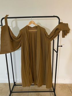 Handmade wool coat, one size fits all.