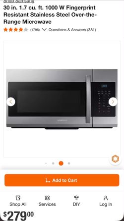 Samsung Microwave