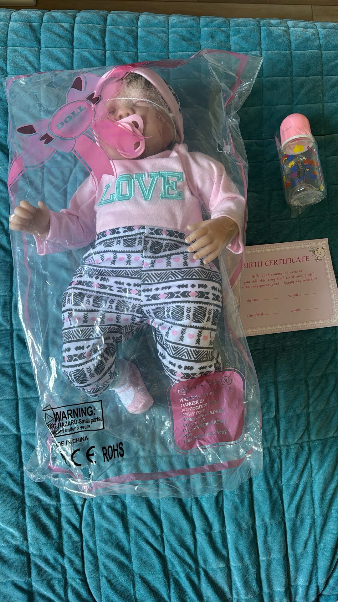 Lovella DollHood Reborn Baby Doll