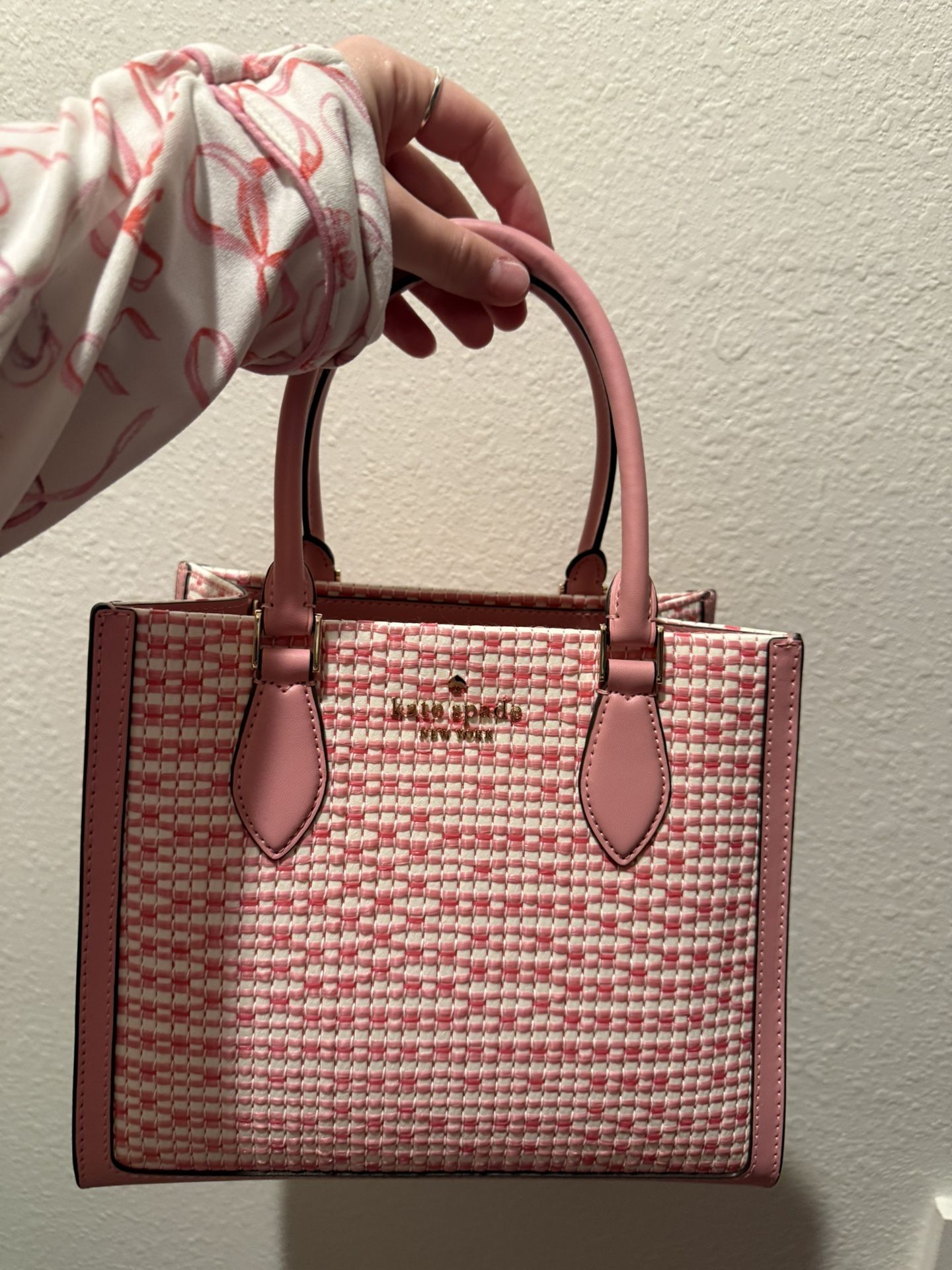 pink & purple tote
