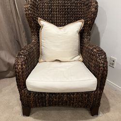 Pottery Barn Wingback Chair
